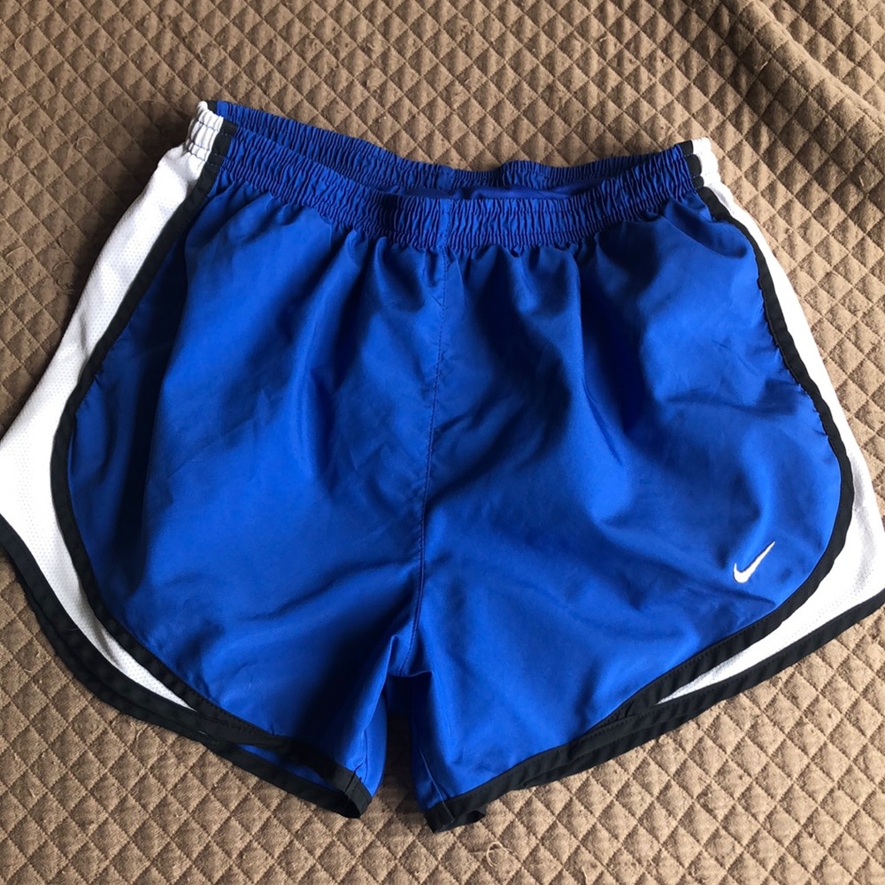 Royal blue Nike shorts